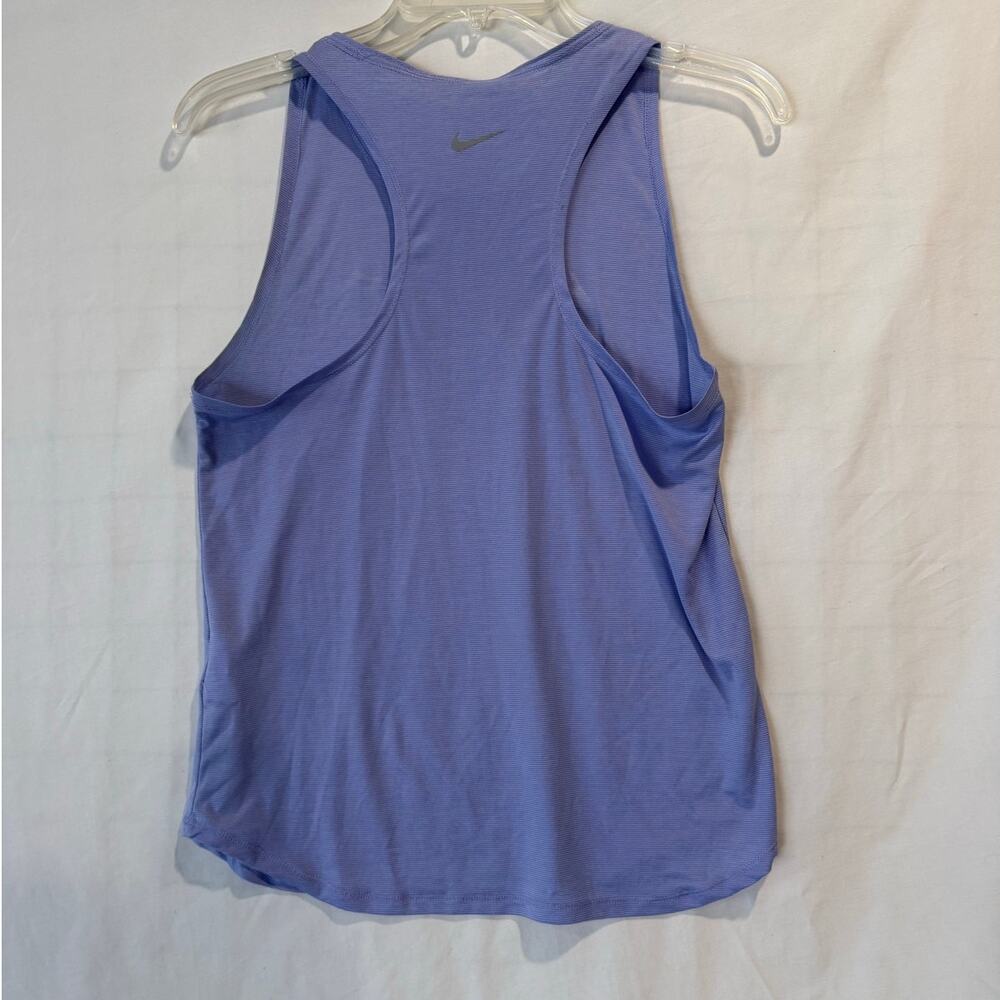 Women's Nike Swoosh Run Tank Purple Lilac Dri-Fit Small Lightweight Breathable - Picture 3 of 7